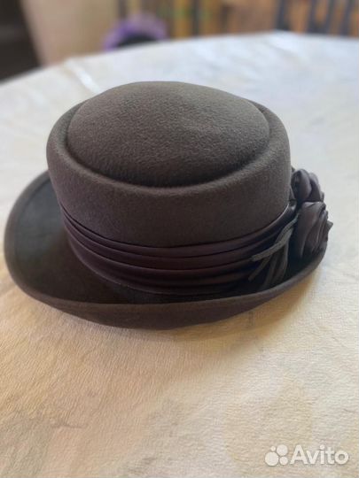 Шляпа фетровая женская