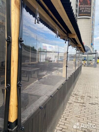 Мягкие / гибкие окна для беседки террас и веранд