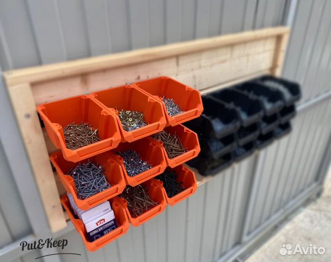 Набор лотков для метизов. (12 штук)
