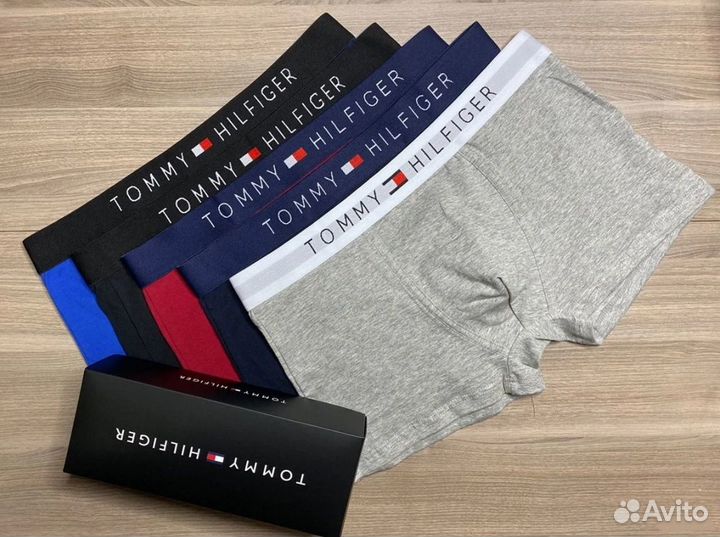 Трусы боксеры мужские разные модели по 4 шт