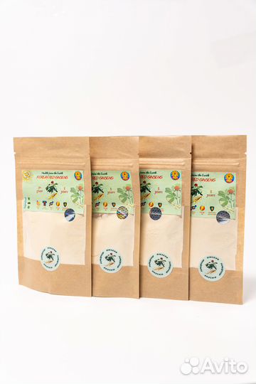 Красный Корейский Женьшень 5 лет / Корень Жизни