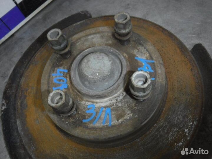 Тормозной диск задний левый Peugeot 408 TU5JP4