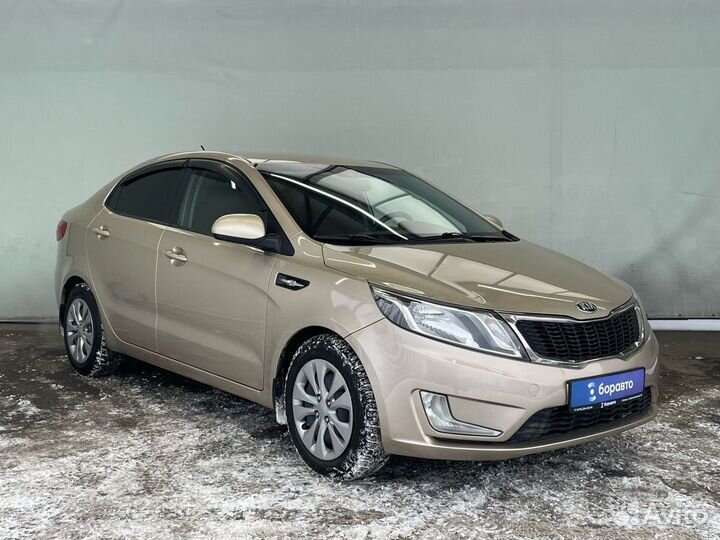 Kia Rio 1.6 МТ, 2014, 175 319 км