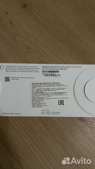 Apple watch s10 42mm black