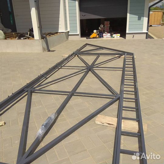 Каркас для откатных ворот