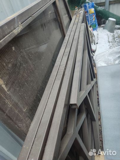 Каркас ограждения перила