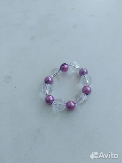 Кольцо из бисера