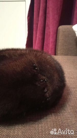 Берет норковый