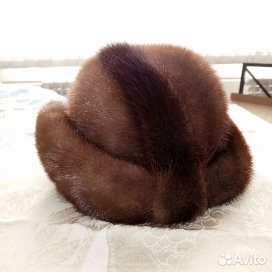 Шляпа норковая зимняя женская