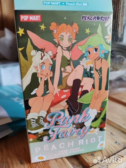 Peach Riot Punk Fairy Pop mart (Poppy)