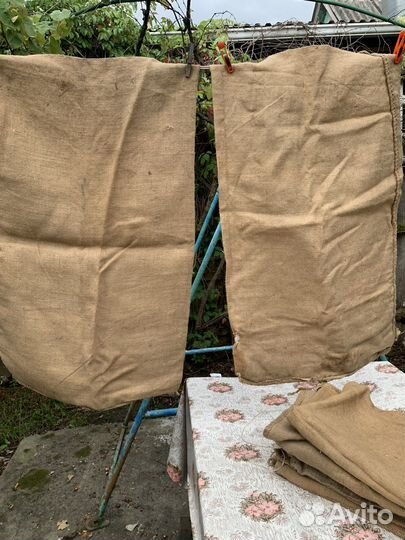 Мешки джутовые