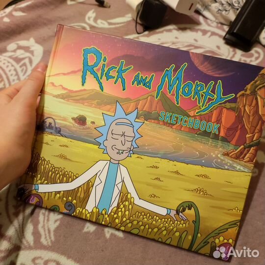 Скетчбук А4 Рик и Морти
