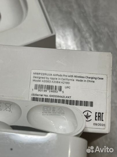 AirPods Pro оригинал, ростест