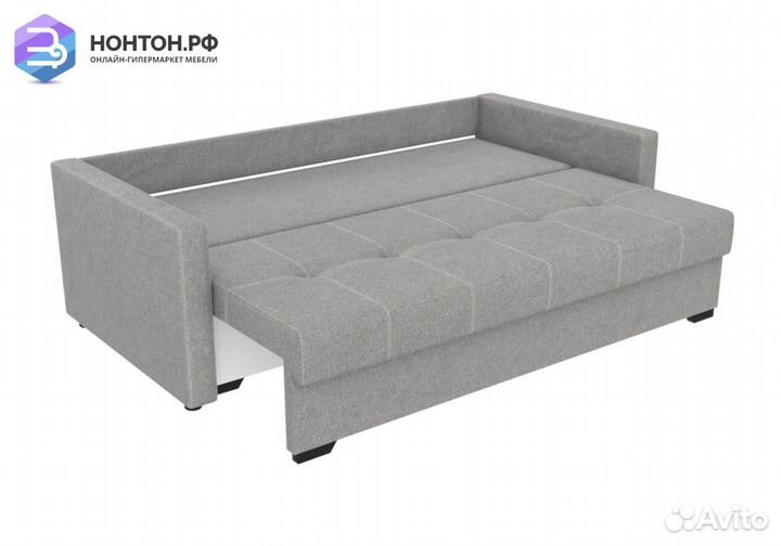 Диван тик-так Гранд светло-серый