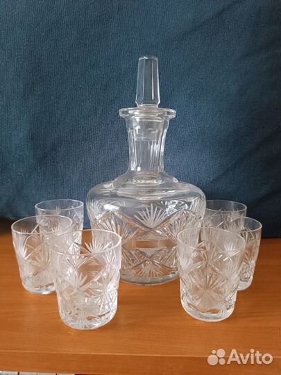 Графин с рюмками. Новый
