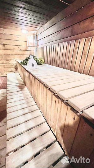 Русская баня на дровах