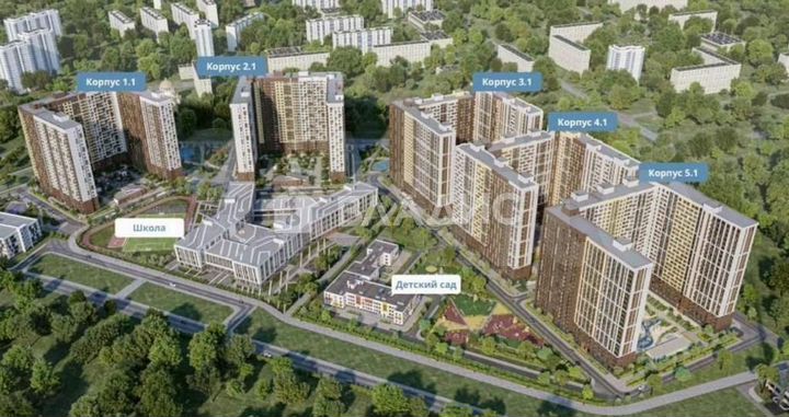 1-к. квартира, 34,3 м², 16/25 эт.
