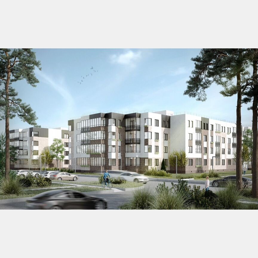 Квартира-студия, 27,6 м², 2/4 эт.