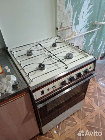 Газовая плита бу 4 конфорки