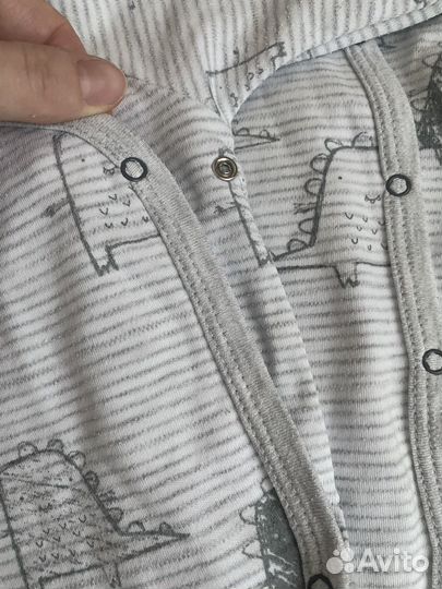 Слип и боди для новорожденного 56