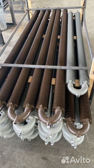 Регистры отопления из оребренной трубы