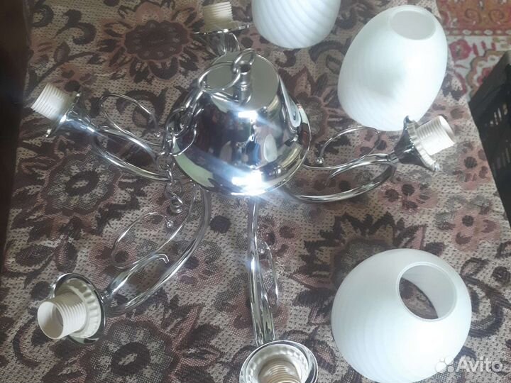 Светильник потолочный на 5 ламп