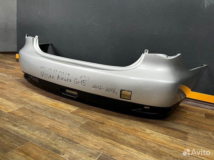 Задний бампер Nissan Almera G15