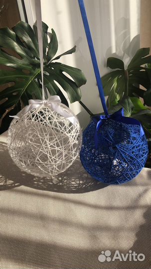 Шары из ниток