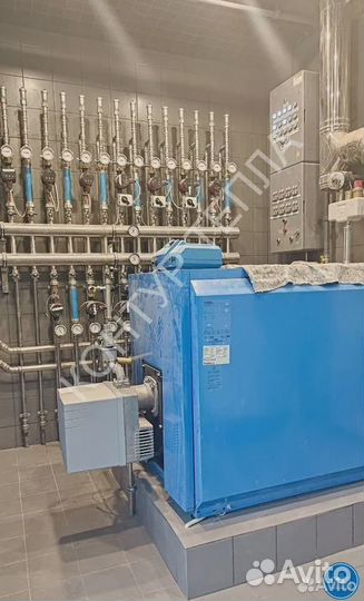 Монтаж котельной, отопление в дом