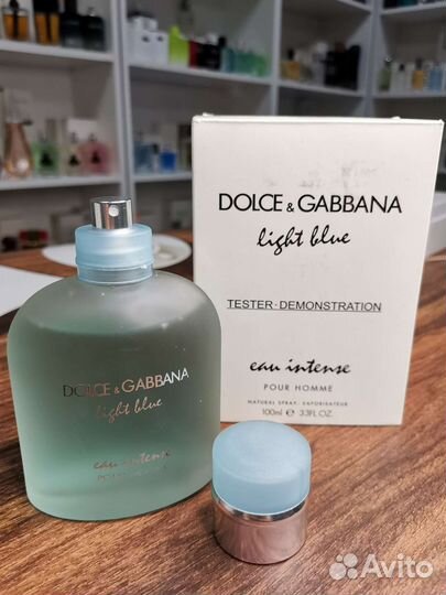 Тестер Light Blue Eau Intense Pour Homme