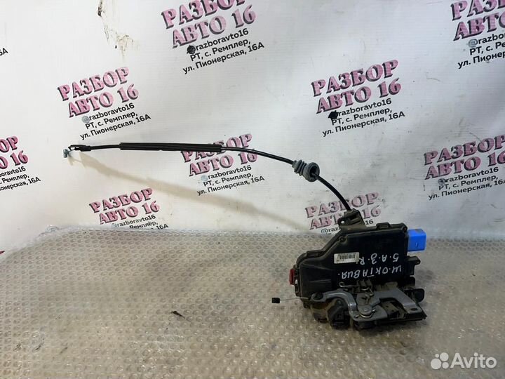 Замок двери задний правый Skoda Octavia А5 BSE 1.6