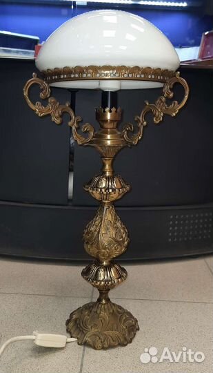 Лампы настольные Сталинские, Люстра бронза