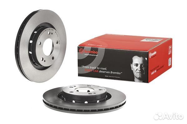 Диск тормозной передний Brembo, 09A73811