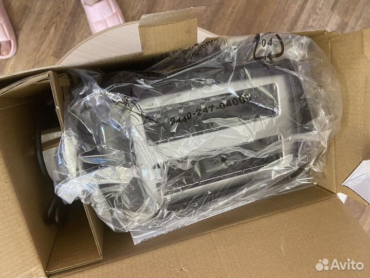 Тостер moulinex Principio Black TT110232 новый