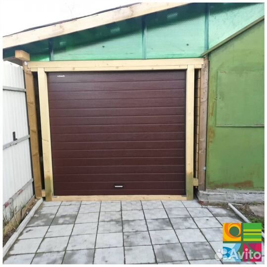 Гаражные ворота alutech