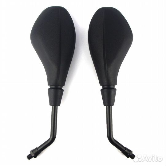 Зеркала заднего вида для мотоцикла 8мм черные