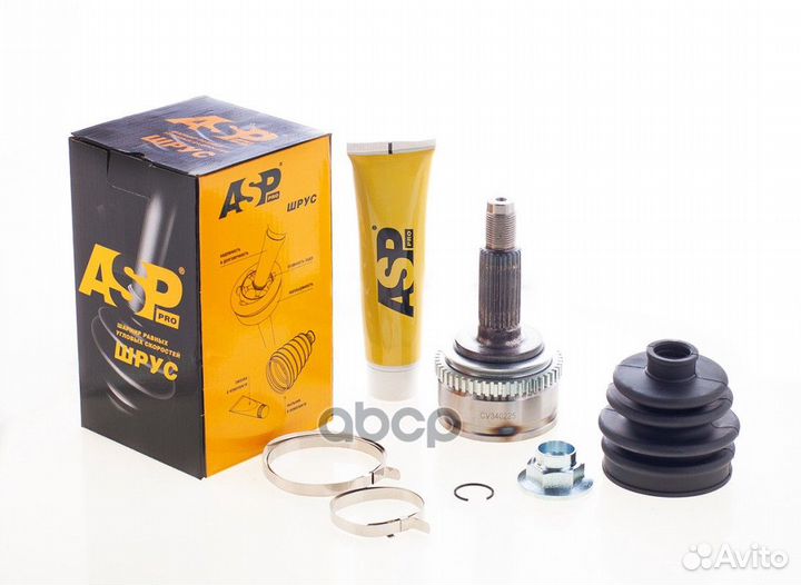 Шрус наружный ABS перед прав/лев CV340225 ASP