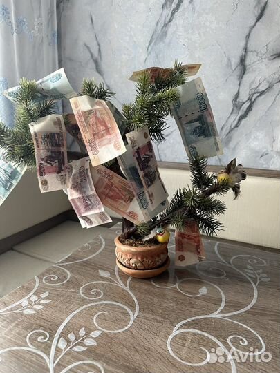 Денежное дерево декоративное