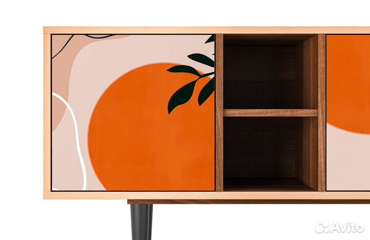 Тв-тумба T5 - Орех - Artwork