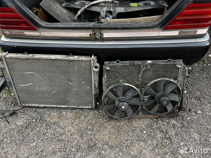 Кассета радиаторов в сборе mercedes s-класс w140