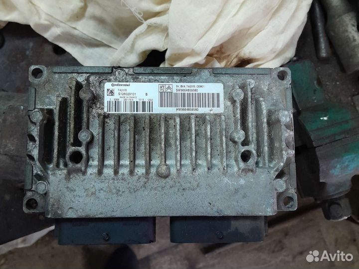 Эбу мозги на Ситроен Пежо