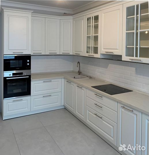 Кухня на заказ из мдф под ключ