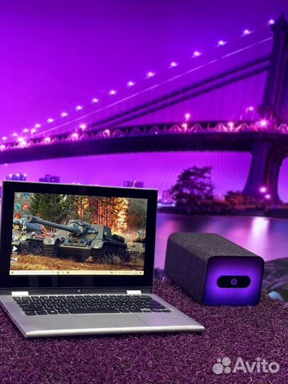 Сенсорный ноутбук для учебы и работы на SSD