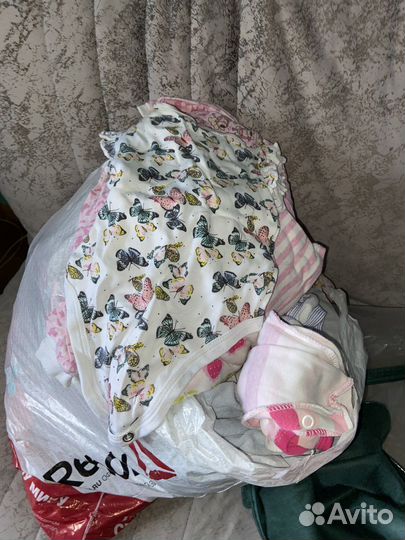 Вещи пакетом на девочку