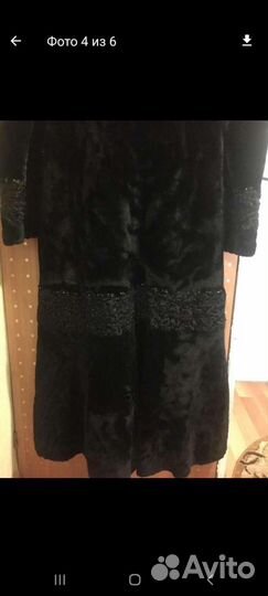 Шуба из астрагана