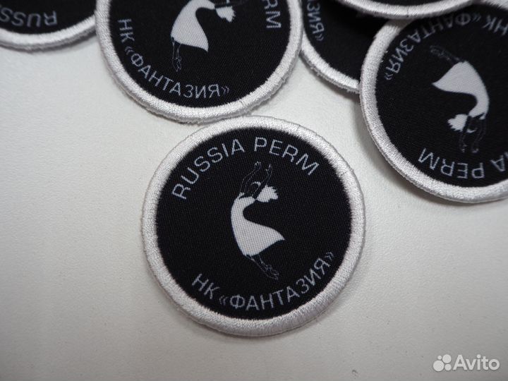 Нашивки шевроны на заказ (машинная вышивка)