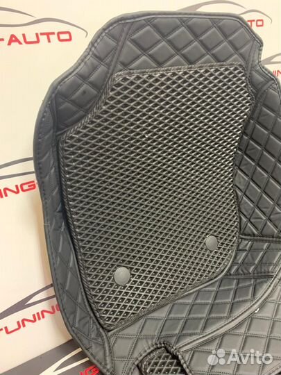 Ковры в салон 3D Honda Fit GK3, GK5, 2013-2019г