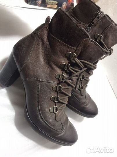 Ботильоны полусапоги винтаж ретро Tervolina 36