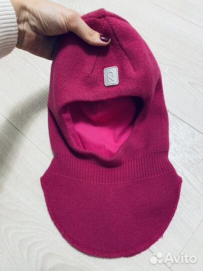 Reima 50 шлем шапка шерсть 100