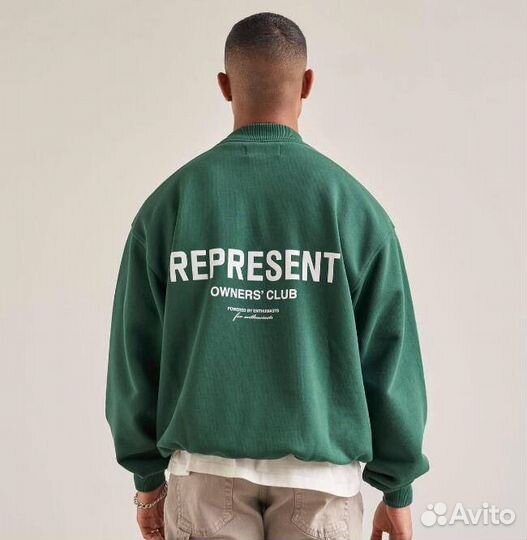 Свитшот Represent оверсайз